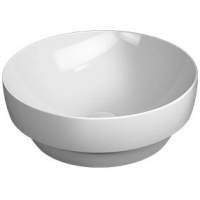 Раковина GSI Pura 884611 накладная, Ø40 см, Bianco lucido (Белый глянец)
