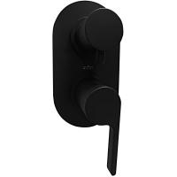 Смеситель для душа Webert DoReMi DR860101560 цвет черный матовый
