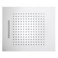 Верхний душ 570 x 470 мм Bossini DREAM/2 H38925.045, 2 режима (дождь, каскад), цвет: белый матовый