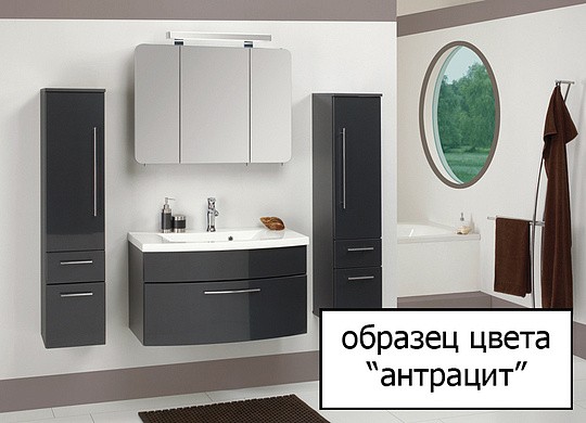 шкаф-пенал keuco royal 60 32130 440001 антрацит матовый l