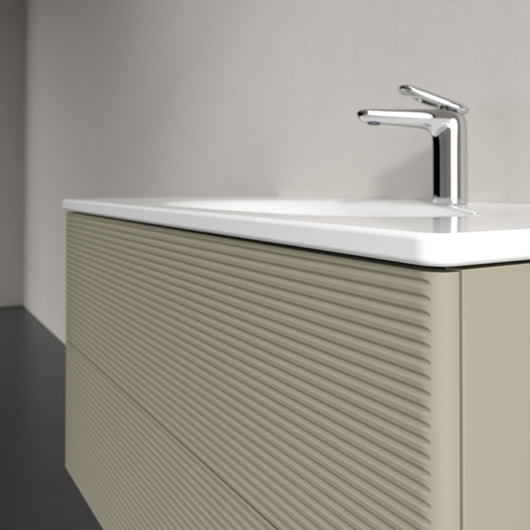 тумба под раковину 988х493 мм villeroy & boch antao l05100hk цвет stone grey matt lacquer