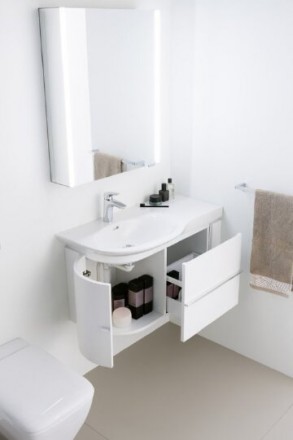 тумба под раковину laufen palace new 4.0153.2.075.463.1 белый матовый