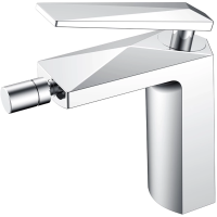 Смеситель Boheme Venturo 376 для биде, с донным клапаном, хром