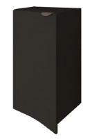 Шкаф подвесной 34х70 CEZARES RIALTO 55177, левосторонний, цвет Grafite