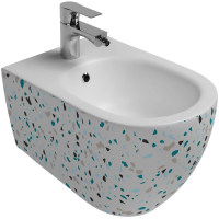 Подвесное биде Isvea Infinity Terrazzo 10NF41001SV-2L-TRZ