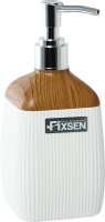 Дозатор для мыла Fixsen White Wood FX-402-1 белый