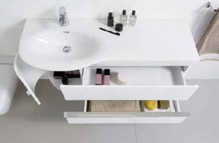 тумба под раковину laufen palace new 4.0153.2.075.463.1 белый матовый