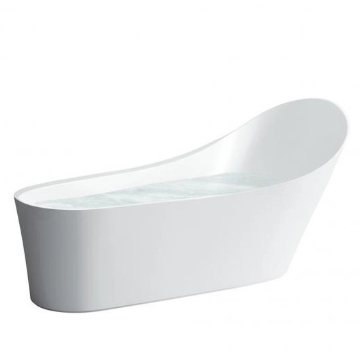 ванна laufen palomba 2.4580.2.000.000.1 180x89x54см, свободностоящая, из материала sentec, цвет: белый