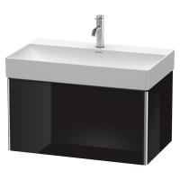 Раковина Duravit DuraSquare 800x470 мм., с 1 отверстием для смесителя, без перелива, с керамической крышкой, с креплениями, белая с покрытием WonderGliss