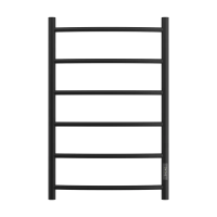Полотенцесушитель Point Афина PN04858B электрический, 50x80 см, черный