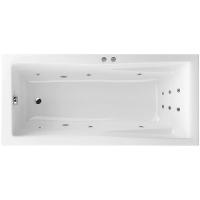 Акриловая ванна Excellent Palace 180x80 "LINE" цвет хром