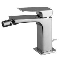 Смеситель Fima Carlo Frattini Fit F3382CR.2 для биде, на 1 отв., с донным клапаном, хром