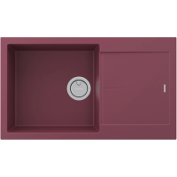 Кухонная мойка Paulmark Acrystone Extensio Merlot PM988650-ME 86x50 см, бордо