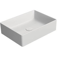 Раковина GSI Kube X 942909 накладная, 50x37 см, Bianco opaco (Белый матовый)
