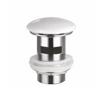 Донный клапан для раковины Ceramicanova CN2000x, белый
