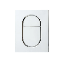 Кнопка смыва для инсталляции Wonzon & Woghand WW-IB257-CR для унитаза, пластик, цвет глянцевый хром