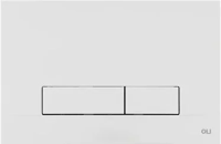 Кнопка смыва для инсталляции OLI OLIPure Narrow 148300 для унитаза, пластик, цвет белый