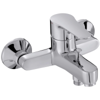 Смеситель для ванны с душем Jacob Delafon July с эксцентриками, E16033-4-CP (GM)