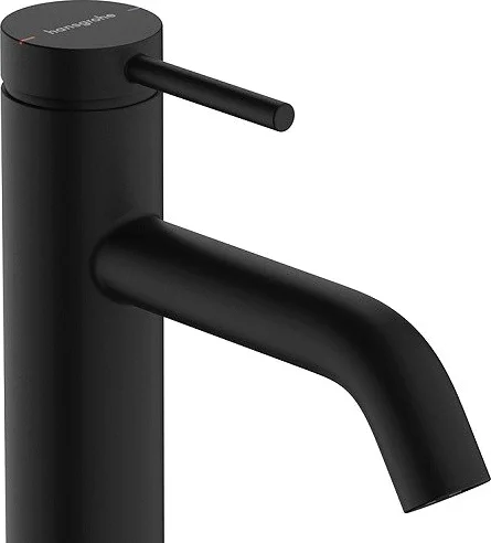 смеситель для раковины hansgrohe tecturis s 110 73311670 цвет матовый черный