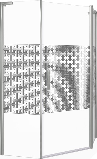 душевой уголок good door fantasy pnt-100-f-ch 100x100