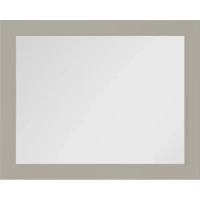 Зеркало La Fenice Terra FNC-02-CUB-C-80-60 80x60 см, с LED-подсветкой, сенсорным выключателем, бежевый матовый