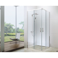Душевой уголок Berges Solo S 90×90 061107 профиль хром, стекло прозрачное