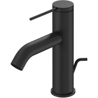 Смеситель для раковины Jacob Delafon Grands Boulevards E77958-4A-BL с донным клапаном, черный матовый