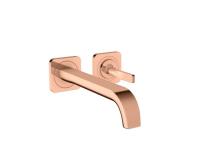 Смеситель для раковины, Axor Citterio E, цвет-полированное красное золото