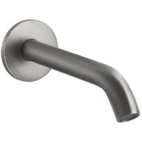 Излив для ванны Gessi Gessi316 54010#239 147 мм, цвет STEEL BRUSHED
