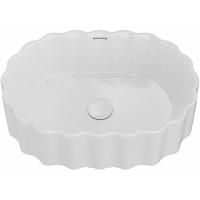 Раковина Kerama Marazzi Artbasin Conchiglia 50 CC.wb.50\WHT Белая глянцевая