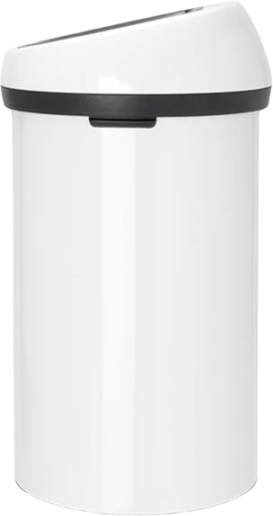 Мусорное ведро Brabantia Touch Bin 108686 30 л, белое