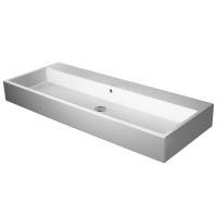 Duravit Vero Air Раковина 120 cm, с переливом, с площадкой, без отв. под смеситель, на столешницу, белая