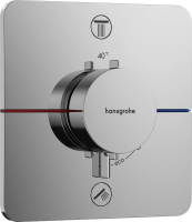 Термостат для ванны Hansgrohe ShowerSelect Comfort Q 15583000 встраиваемый, хром
