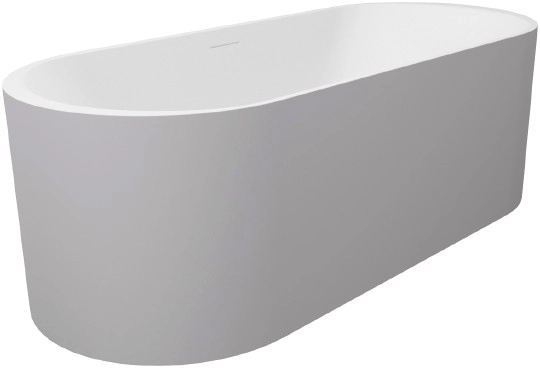 ванна из искусственного мрамора riho valor 170х72 bs70005