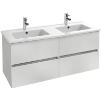 Тумба под раковину Jacob Delafon Tolbiac 120 EB2384-J5 (GM) белый глянцевый лак