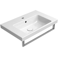 Раковина GSI Norm 8636111 подвесная, 60x40 см, Bianco lucido (Белый глянец)