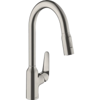 Смеситель для кухни Hansgrohe Focus M42 71820800, сталь