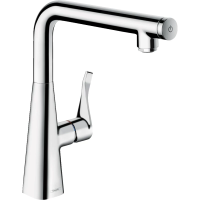Смеситель для кухни Hansgrohe Metris Select M71 14847000, хром