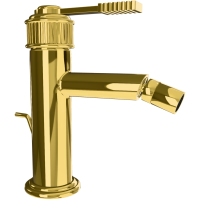 Смеситель Remer Atelier AL20DO для биде, с донным клапаном, золотой