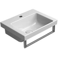 Раковина GSI Norm 8685111 подвесная, 42x34 см, Bianco lucido (Белый глянец)