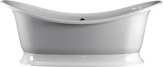 ванна из искусственного камня quarrycast victoria+albert marlborough mar-n-sw-of + mar-b-sw 190x87см