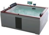 Акриловая ванна Gemy G9052 II O L гидромассажная, 186х151 см, левосторонняя, цвет белый