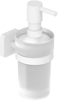 Дозатор для мыла Kludi Vela S 2597653 белый матовый