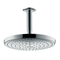 Верхний душ с потолочным подсоединением Hansgrohe Raindance Select S 2jet 26467000