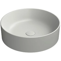 Раковина GSI Kube X 942717 накладная, Ø45 см, Cenere opaco (Серый матовый)