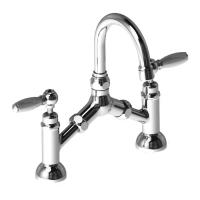 STELLA Stella Italica Leve Смеситель для раковины на 2 отверстия 3215, цвет: хром