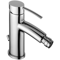Смеситель Paffoni Berry BR131KCR для биде, с донным клапаном, хром
