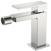 Смеситель Boheme Qubic 476-NB для биде, без донного клапана, никель матовый