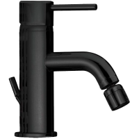 Смеситель Paini Cox 78PZ306 для биде, с донным клапаном, черный матовый