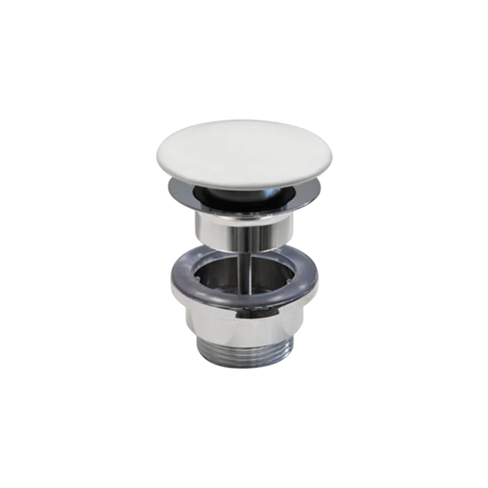 Донный клапан Catalano 9050300001 для раковины, с переливом, белый